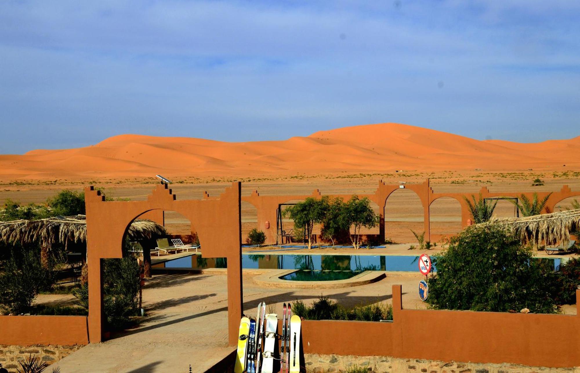 Kasbah Du Berger & Piscine 호텔 메르주가 외부 사진